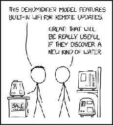 It's important for devices to have internet connectivity so the manufacturer can patch remote exploits.