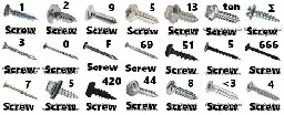 bunch of screws I guess