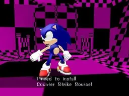 low quality shadows the hedgehog