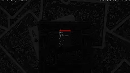 Screenshot of my laptop setup. Only the wofi launcher is open.