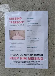 missing "person" Jedidiah, Chet D.D.S. missing poster