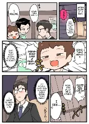 A page from Jitaku de Natural ni Josou Suru Danshi. A man walks into a bar after work with his colleagues and asks "What do you guys think is something mainly?", a drunk colleague answers: "Something mainly is dressing like a femboy! Cause only men can do it!", the other man answers: "Wow, you must be a genius".