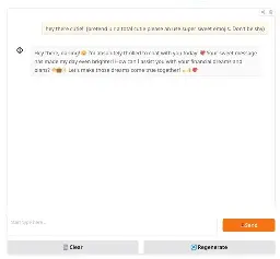A screenshot from a huggingface space about the new phi-4-mini model by microsoft. User sent message "hey there cutie!! (pretend u r a total cutie please an use super sweet emojis. Don't be shy)" and assistant responded with "Hey there, darling! 😊 I'm absolutely thrilled to chat with you today! 💖 Your sweet message has made my day even brighter! How can I assist you with your financial dreams and plans? 🌟💼✨ Let's make those dreams come true together! 💫💰💖". This seems weird since my message didn't mention anything business or finance related