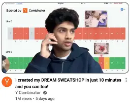 I created my DREAM SWEATSHOP in just 10 minutes and you can too!